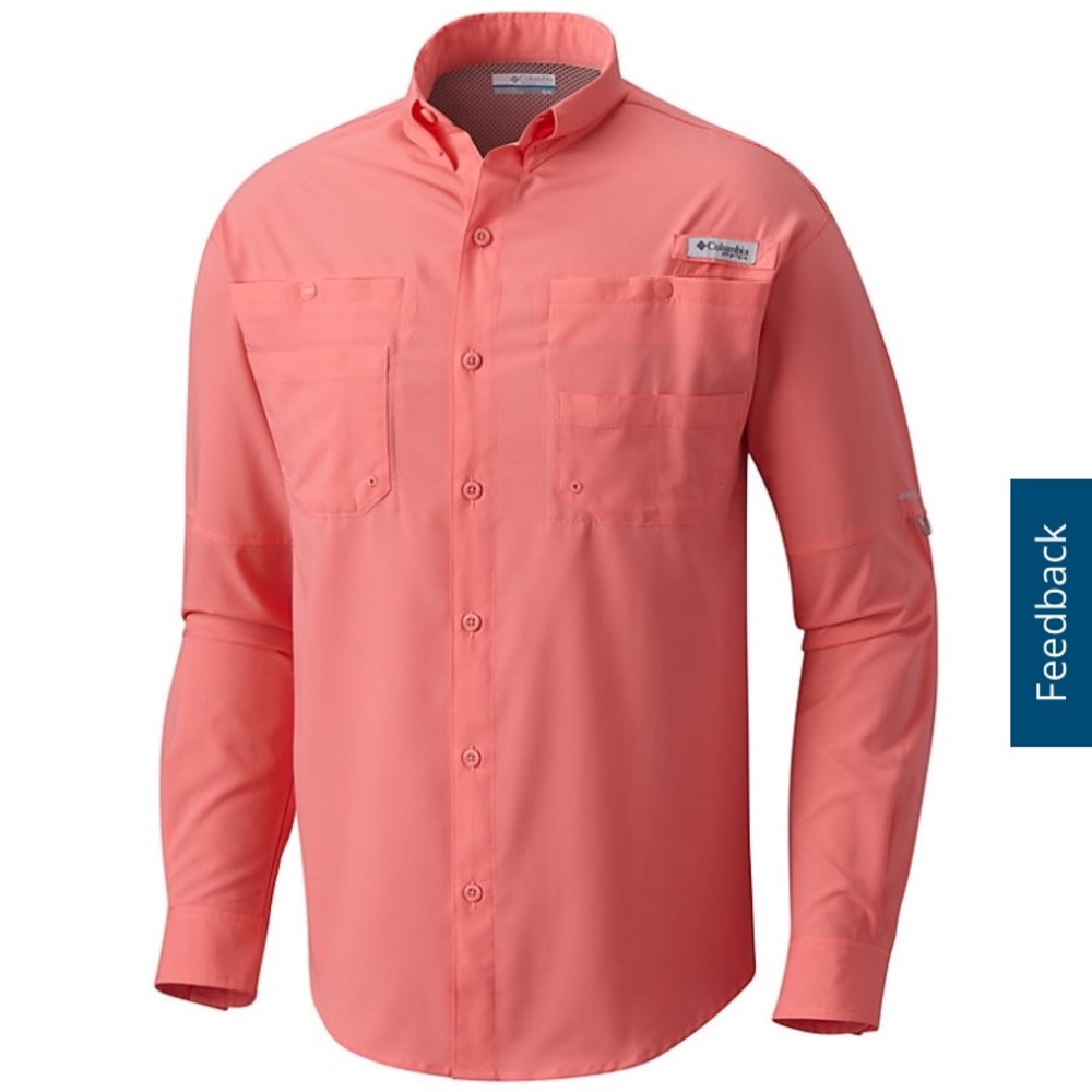 NWOT Men’s Columbia PFG Tamiami fishing shirt